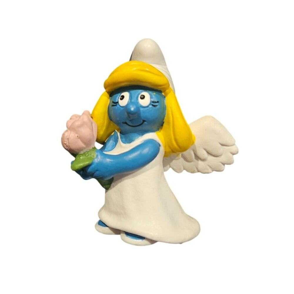 Zodiac Smurfs Virgo Smurfette Smurf Maiden Angel Collector Figure schleich peyo